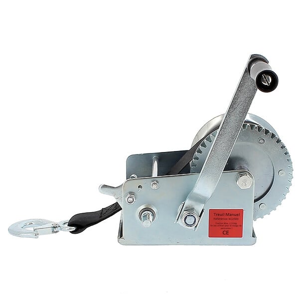 GT MARKET - Treuil manuel avec sangle 1134 kg - large