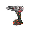BLACK+DECKER - Perceuse à percussion 18V Brushless + Batterie lithium 1.5 Ah Black & Decker - vignette