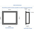 MARMOX - Niche à carreler étanche U-Tile NICHE30/30-INT - Format intérieur 30x30cm - Profondeur 6cm - vignette