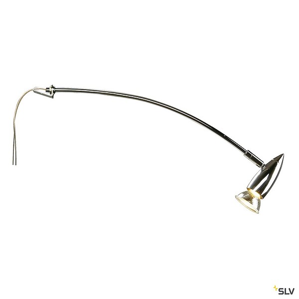 SLV - Spot sur tige intérieur chrome SLV DISPLAY ADL 50, GU10/QPAR51, 50W max - large