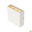 SLV - Applique extérieure SLV BIG QUAD UP/DOWN, blanc avec LED intégrée, 8,2W, 3000K, IP54 - vignette