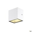 SLV - Applique extérieure SLV SITRA CUBE, blanc avec LED intégrée, 10W, 3000K, IP44 - vignette