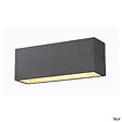 SLV - Applique extérieure SLV SITRA CUBE Up/Down anthracite avec LED intégrée - Taille L - 30 cm - vignette