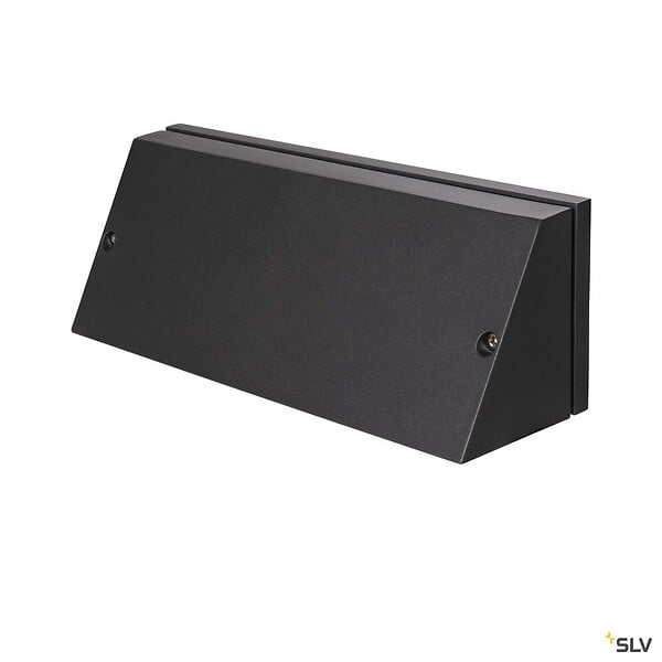 SLV - Applique extérieure SLV PEMA® WL, noir, avec LED intégrée, 16W, 3000K/4000K, IP65 - large
