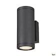 SLV - Applique extérieure SLV ENOLA ROUND UP/DOWN, rond, anthracite, LED, 53W, 3000K/4000K, IP65 - Taille M - vignette