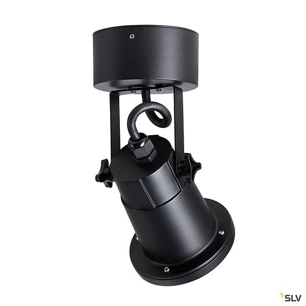 SLV - Applique et plafonnier extérieur SLV NAUTILUS 25, noir, GU10, 11W max, IP54 - large