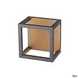 SLV - Plafonnier extérieur SLV QUADRULO, anthracite, avec LED intégrée, 7,5W, 3000K, IP55 - vignette