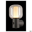 SLV - Applique extérieure SLV OVALISK SENSOR, anthracite, LED, 9,6W, IP65, détecteur de mouvement - vignette