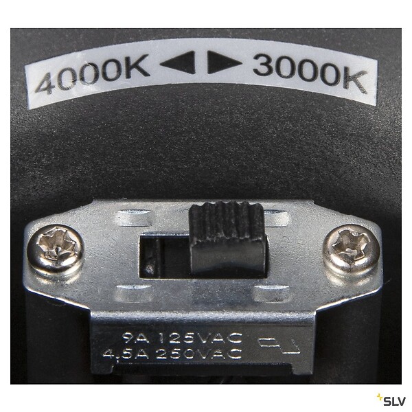 SLV - Applique extérieure SLV OVALISK SENSOR, anthracite, LED, 9,6W, IP65, détecteur de mouvement - large