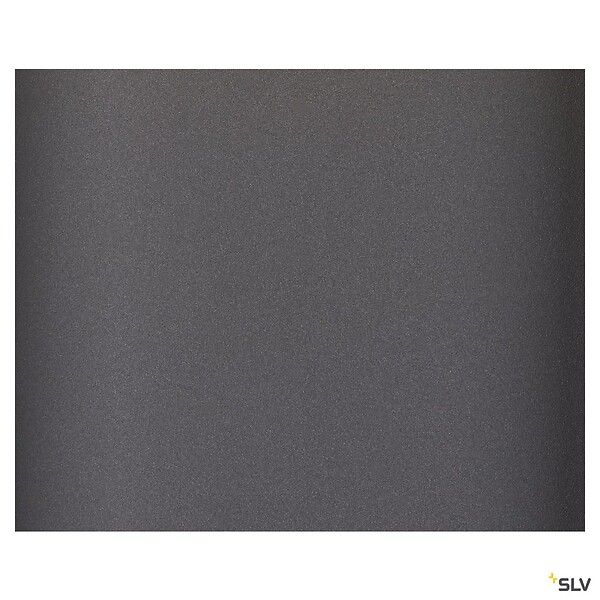 SLV - Applique extérieure SLV FLATT anthracite avec LED intégrée, 14W, 3000K/4000K, IP65 - large