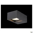 SLV - Applique extérieure ESKINA FRAME, simple, anthracite, LED, 15W, 3000/4000K, IP65, interrupteur CCT - vignette