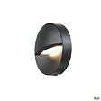 SLV - Applique extérieure SLV DOWNUNDER OUT, rond, anthracite, LED, 4,5W, 3000K/4000K, IP65 - vignette