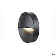SLV - Applique extérieure SLV DOWNUNDER OUT, rond, anthracite, LED, 4,5W, 3000K/4000K, IP65 - vignette