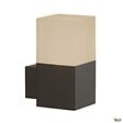 SLV - Applique extérieure SLV GRAFIT, carré, anthracite, E27/TC-DSE, 11W max, IP44 - vignette