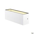 SLV - Applique extérieure SLV SITRA CUBE Up/Down blanc avec LED intégrée - Taille L - 30 cm - vignette