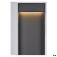 SLV - Borne extérieur SLV FLATT 100 anthracite avec LED intégrée pour éclairage extérieur, Hauteur 100 cm - vignette