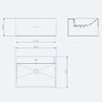 DISTRIBAIN - Lave main solid surface Réf : SDWD38159 - vignette
