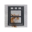 VOLET-MOUSTIQUAIRE - Chatière de moustiquaire de Porte ou Baie Vitrée H25 cm x L20 cm Noir - vignette