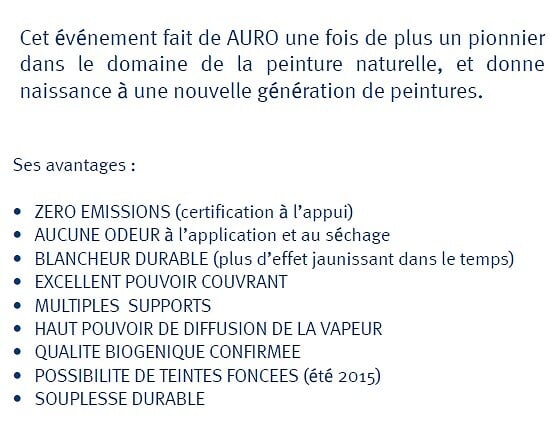 AURO - Plantodecor® Peinture murale premium n°524 - large