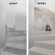 MAISON DECO - Enduit décoratif Le Béton Fer - Gris - 5kg - vignette