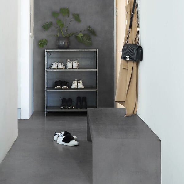 MAISON DECO - Enduit décoratif Le béton Graphite 5kg - large