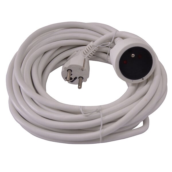 I-WATTS - Allonge électrique 10m-3g*1.5mm2 Blanc - large