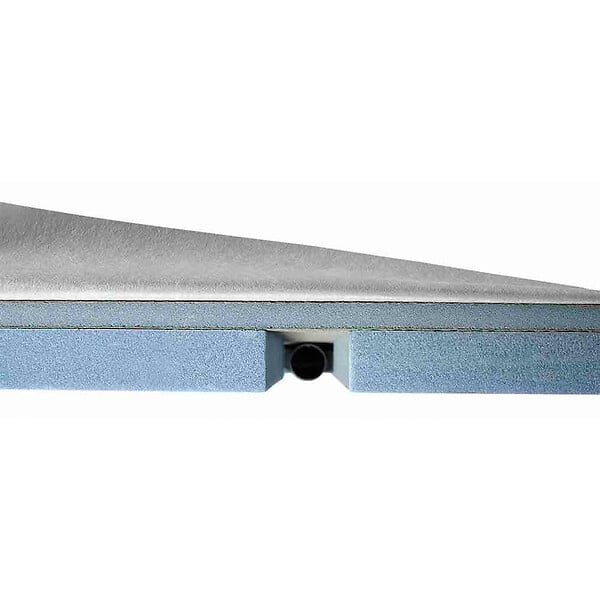 U-TILE - Receveur de douche à carreler compact caniveau 120 x 120 cm x 67 mm - large