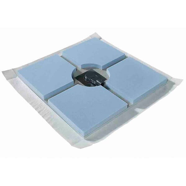 U-TILE - Receveur de douche à carreler compact 185 x 90 cm x 67 mm - large