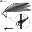 VOUNOT - Parasol deporte 3M Shanghai avec housse de protection gris - vignette