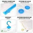 VOUNOT - Sac de rangement sous vide aspirateur Lot de 22 pcs - vignette