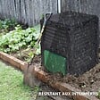 VOUNOT - Composteur de jardin 300L Qualité Supérieure pour Jardin Déchets - vignette