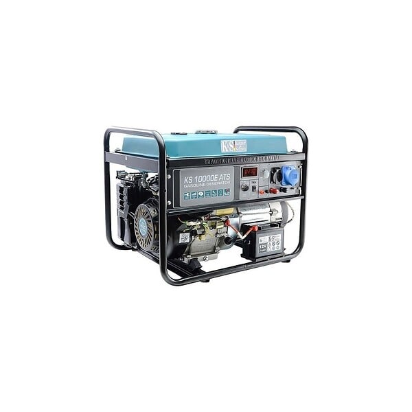 KONNER SOHNEN - Könner & Söhnen Groupe électrogène 8000W Essence 230V KS10000E-ATS - large