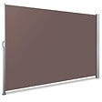 VOUNOT - Paravent retractable avec housse de protection 1.4x3m Marron - vignette