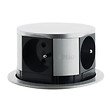 OTIO - Bloc multiprise encastrable escamotable compact 4x16A - Inox - Otio - vignette