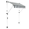 COTE STORE - Store à projection autoportant sans perçage 200 x 150 cm - Terrasse ou balcon - Blanc gris - vignette