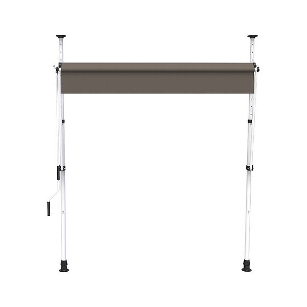 COTE STORE - Store à projection autoportant sans perçage 300 x 150 cm - Terrasse ou balcon - Taupe - large