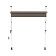 COTE STORE - Store à projection autoportant sans perçage 300 x 150 cm - Terrasse ou balcon - Taupe - vignette