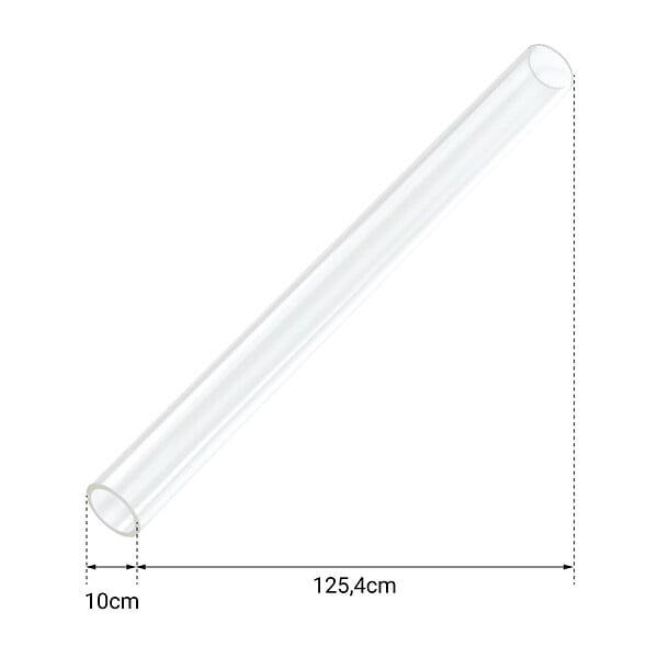 HAPPY GARDEN - Tube en verre pour parasol chauffant gaz STOCKHOLM - large