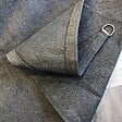 COTE STORE - Voile d'ombrage 3 x 3 x 3 m triangulaire 280g/m² - Haute densité résistante au vent - Tissu micro-aéré - Gris - vignette