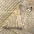 COTE STORE - Voile d'ombrage 5 x 5 m carré 280g/m² - Haute densité résistante au vent - Tissu micro-aéré - Beige - vignette