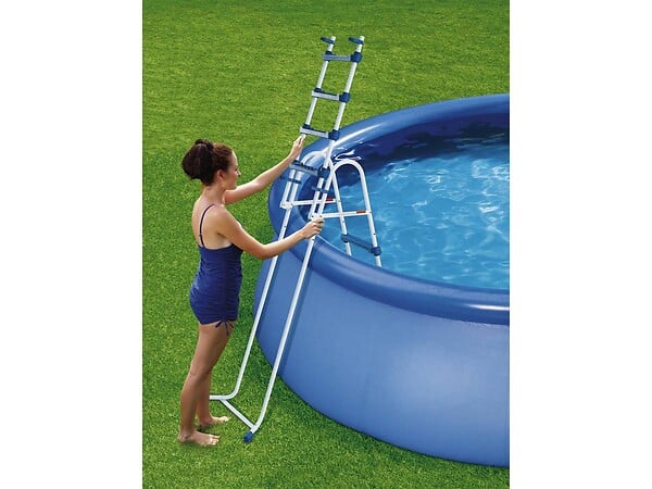 HABITAT ET JARDIN - Echelle piscine - Hauteur 1,22m - large