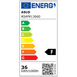 ASLO - Réglette à LED polycarbonate 36W 1225 x 160 x 50mm 6000K blanc froid ASLO - vignette