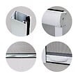 VOLET-MOUSTIQUAIRE - PACK ECO de 2 moustiquaires Enroulables ALU H145 cm x L130 cm Blanc - vignette