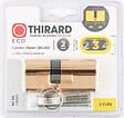 THIRARD - Cylindre SA 30x40mm laitonné 3 clés - vignette