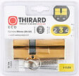 THIRARD - Cylindre SA 30x50mm laitonné 3 clés - vignette