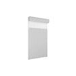 VOLET-MOUSTIQUAIRE - Rehausse en alu pour volet roulant longueur 150 cm, coloris blanc - vignette