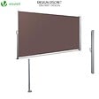 VOUNOT - Paravent retractable avec housse de protection 1.4x3m Marron - vignette