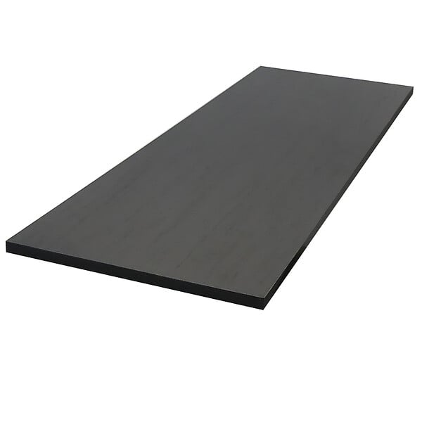 FORESTEA - Tablette mélaminé Elegant Black 1200 x 300 x 18 mm - PEFC 70% - large