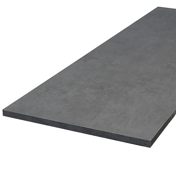 FORESTEA - Tablette mélaminé Métal 1200 x 400 x 18 mm - PEFC 75% - large