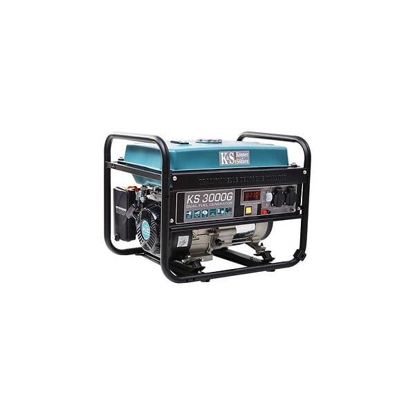 KONNER SOHNEN - Könner & Söhnen Groupe électrogène 3000W GAZ/Essence 230V KS3000G - large